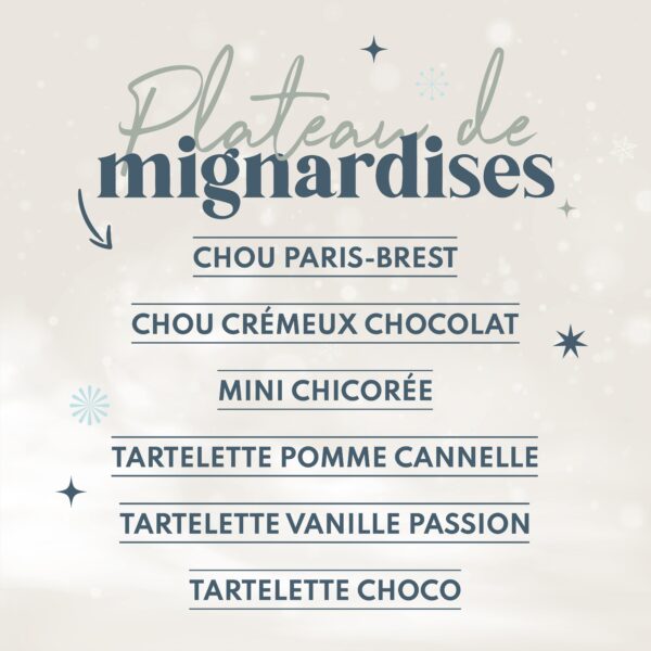 Plateau de mignardises